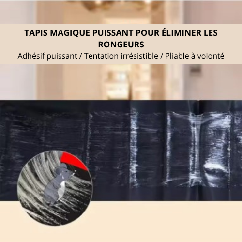 Tapis Piège à Souris Collant — Pour une maison propre, sûre et sans nuisibles !