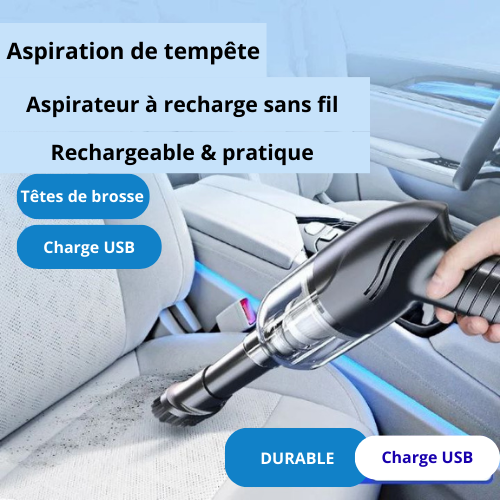 Le Mini-Aspirateur Ultra-Puissant qui Redéfinit la Propreté Moderne